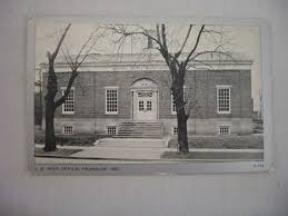 Vintage Postcard Of The U S Post Office In Franklin Indiana 1950 Vintage Postcard Franklin Indiana Indiana