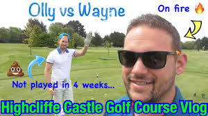 Highcliffe Castle Golf Course Vlog