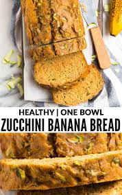 The Best Healthy Zucchini Banana Bread Ever Super Easy Recipe And The Most Moist Bread I Ve Ever B Zucchini Banana Bread Healthy Bread Recipes Zucchini Banana
