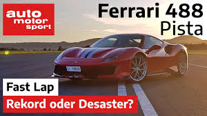 Auto motor i sport poleca: Ferrariboost 488 Pista Sets New Auto Motor Und Sport Track Test Record And Crushes The Mclaren 720s