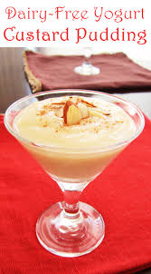 Dairy Free Yogurt Custard Pudding Recipe Go Dairy Free