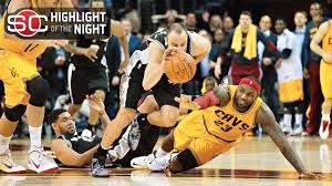 The sportsline projection model has a pick for the clash between the spurs and cavaliers. Tim Duncan Leads Way As Spurs Best Lebron James Cavaliers Abc7 Los Angeles