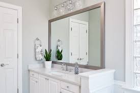 Mirrormate S Broadway Brushed Chrome Frame Carolinacharm Vanity Mirror Makeover Bathroom Mirror Frame Mirror Frame Diy Bathroom Mirrors Diy
