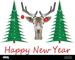 Deer painting hi-res stock photography and images