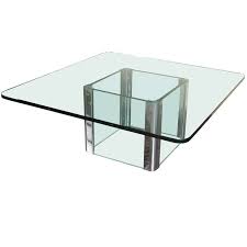 The most common chrome table base material is metal. Chrome And Glass Coffee Table By Pace International 1stdibs Com Glass Coffee Table Coffee Table Metal Coffee Table