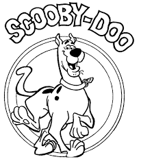 Scooby Doo In Una Cornice Disegno Da Colorare Gratis Disegni Da