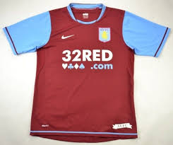 2007 08 Aston Villa Shirt S Football Soccer Premier League Aston Villa Classic Shirts Com