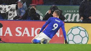 Jamie vardy unleashes his brand new celebration for 2019credit: Jamie Vardy Scores As Leicester Beats Arsenal 2 0 The National