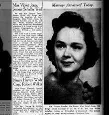 Jerome and Violet Schaffer marriage