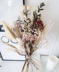 Dried Flower Bunches Protea Dry Preserved Flowers Gift For Etsy Dried Flower Arrangements How To Preserve Flowers Dried Flowers