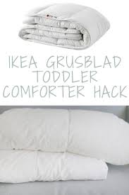 Ikea Grusblad Toddler Comforter Hack Happy Messy Life Toddler Comforter Ikea Toddler Bed Toddler Bed Comforter