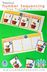 It can also be really enjoyable because these students have the flexibility to learn languages more quickly and are usually. Preschool Springtime Number Sequencing Free Printable Activity Sequencing Activities Preschool Math Activities Preschool Free Printable Activities