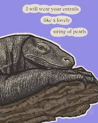 Cuteness And Vexation Komodo Dragon Queen 8 5 X 11 Komodo Dragon Komodo Funny Comics