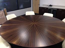 Sunburst Fumed Eucalyptus Round Conference Table Round Conference Table Conference Table Dinning Table