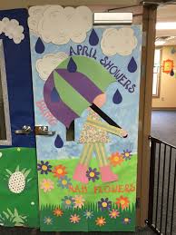 April Showers Bring May Flowers Door School Door Decorations Door Decorations Door Decorations Classroom