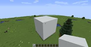 Inspired From The Sheep Art I Present To You The White Concrete Block Made Out Of White Concrete Blocks Minecraft Crafting concrete powder in minecraft. white concrete block made