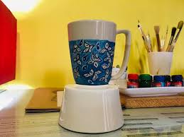 No boring white ceilings in my house! Hand Painted Mug Creo Dining And Home Decor Facebook