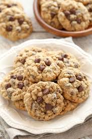 Soft And Chewy Oatmeal Chocolate Chip Cookies Live Well Bake Often In 2020 Chewy Oatmeal Chocolate Chip Cookies Oatmeal Cookies Chewy Cookies Recipes Chocolate Chip