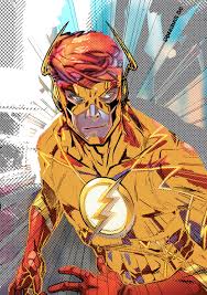 The Impatient Kid Flash Original Illustration Of The Flash Dc Universe By Gus Vasquez On Tumblr Kid Flash Alter Ego Wally West Superhero Kid Flash