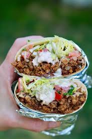 Vegan Burrito Better Than Chipotle The Cheeky Chickpea Vegan Tacos Meat Vegan Dishes Vegan Burrito