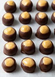 Our irish truffles feature the smooth liquor flavor with vanilla, caramel, and honey encased in a creamy chocolate shell. No Bake Peanut Butter Balls The Best Buckeyes A Spicy Perspective