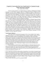Abr calibre prize for an essay for a search query favorite tv show. Linguistic Commonality Flow From Tamil Sanskrit To Tagalog Through
