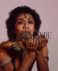 A student of Vipanchee Natyalaya performs at 'Bharat Sangeeth Utsav 2012'  in Coimbatore, Tamil...