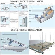 Omega Profile Drywall Joist Parallel For Colombia Buy Omega Profile Furring Channel Ceiling Profile Product On Alibaba Com Ceiling Grid Drywall Steel Frame