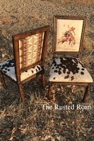 The Rusted Roan Cowhide Pendleton Upholstered Western Chairs Southwest Furniture Western Furniture Ranch Furniture