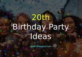 A 20th birthday is uneventful for many people because unlike 18th and 21st it is not a popular milestone. Best 20th Birthday Party Ideas For 20 Year Of 2021