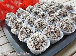 Boules Coco Sans Cuisson Evasion Culinaire Avec Naouel Gateau Algerien Sans Cuisson Boule Chocolat Sans Cuisson Gateau Sans Cuisson