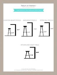 Bar Stool Heights Kitchen Island Bar Height Bar Table Diy