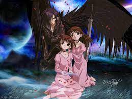 Dark, Risa, and Riku - DN Angel | Anime, Anime images, Dn angel manga