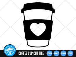 Download Coffee Cup Heart Svg I Love Coffee Svg Graphic By Lddigital Creative Fabrica