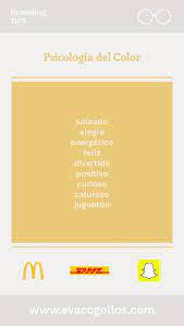 Psicologia Del Color Amarillo Aplicado A Marcas Psicologia Del Color Psicologia Del Color Amarillo Disenos De Unas