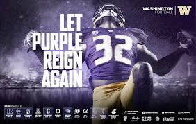 The university of washington was one of the first west coast schools to establish a football team. University Of Washington 2016 Football Poster On Behance