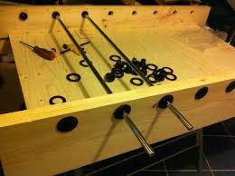 Homemade Foosball Table Madera Juegos Y Juguetes Juguetes De Madera