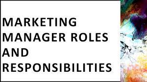 Marketing Manager Roles And Responsibilities - Youtube