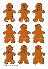 The finished template is made without distortion. Gingerbread Man Teaching Resources Story Sack Printables Sparklebox