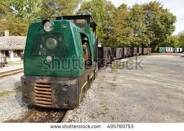 stock photo mining train mining green train in the mining museum czech karst near prague czech republic 495790753 jpg prague czech republic prague czech photo