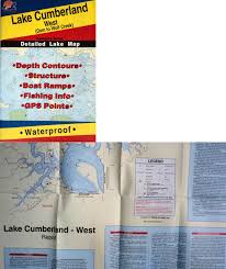 Charts And Maps 179987 Lake Cumberland West Dam To Wolf