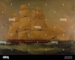 English: An English East Indiaman A ...