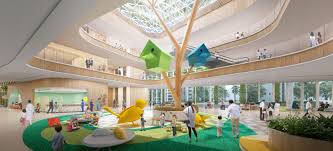 Gallery Of A Data Center In South Korea And A Refurbished Georgian Theater 10 Unbuilt Projects Submitted By Our Readers 61 Children Hospital Design Building Design Childrens Hospital