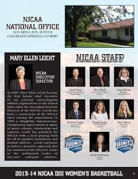 2013-14 DIII Women's Basketball Media Guide by Mark Krug