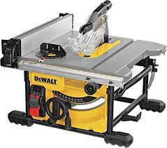Dewalt Table Saw For Jobsite Compact 8 1 4 Inch Dwe7485 Amazon Com In 2020 Jobsite Table Saw Table Saw Dewalt