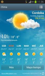 Por favor selecciona la localidad de cordoba de la cual deseas consultar el pronostico extendido e informe meteorologico para los. Estado Actual Y Pronostico Del Tiempo Desde El Viernes 04 07 Al Jueves 10 07 Para La Ciudad De Cordoba Y Alrededores Pronostico Del Tiempo Clima Los Cristianos