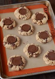 The Novice Chef Reese S Peanut Butter Cup Cookies Peanut Butter Cup Cookies Peanut Butter Cookie Recipe Peanut Butter Recipes