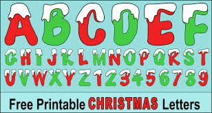 You could cut them all out, mix them up, and put. Christmas Alphabet Font Letters Patterns Clip Art With Snow Patterns Monograms Stencils Diy Projects