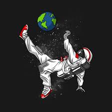 Space Astronaut Soccer Football Kids Boys T Shirt Papel De Parede De Astronauta Papel De Parede Hippie Uicideboy Wallpaper