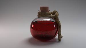 Potion Of Supreme Healing Magic Bottles Blender Cookie Concept Art Tutorial